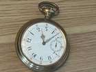 Antique Waltham 55mm Gold Filled Pocket Watch W c  Co Running