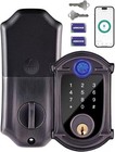 Mendock Uf02 Fingerprint Keypad Door Lock Bluetooth Rfid Black