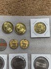 Vintage Lot Of Tokens  14 In All