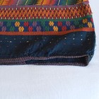 Vintage Handmade Guatemalan Huipil Colorful Fish Design Mayan Textile