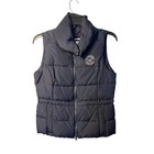 Abercrombie Kids Puffer Vest Navy Blue Y2k Quilted Down Feather Fill Girls Xl