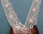 Antique French Bobbin Lace Ribbon Linen Machine Le Puy Vintage Trim By The Yard