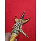 Keris Nogo Sosro Sisik Kinatah Antique Heirloom Made By Gilding Java Indonesia
