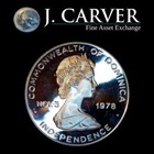 Scarce Proof 1978 World Silver Coin Dominica History Carnival Commemorative 925