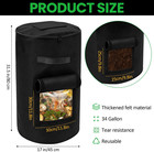 Outdoor Compost Bin With An Observation Window heavy-duty Non-woven Fabric Produ