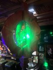 New Witco Style Lamp W glass Float Green  Led Tiki Bar Oceanic