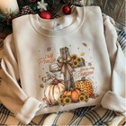 I Will Praise Him Shirt  Every Season Cross Tee  Christian Fall Sweatshirt