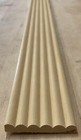 20 Feet Of 2  Wide Fluted Wood Moulding  5 Pieces 48  Long  Am-232