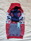 Blueberry Pet Dog Sweater  Size M   16   Christmas Reindeer   new With Tags  