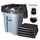 50pcs Heavy Duty Trash Bags 13 33 45 60 65 Gallon Large Garbage Rubbish Bags
