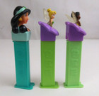 Lot Of 3 Disney Princess Pez Dispensers Jasmine  Iridessa    Tinkerbell  b 