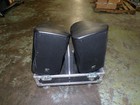 Lot Of 2 Ev Zxa1 8  Powered Pa Speaker Active Loudspeaker Zxa1-90 W  Case