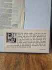 Single Leaf Of 1580 Biblia Sacra Printed By Henry Middleton  Rare