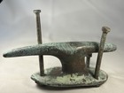 Antique Bronze Boat Cleat Dock Tie Marine Hardware Nautical Patina W  Bolts 1920