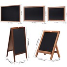 Vevor Magnetic Wood Framed Chalkboard Wall Hanging A-frame Sidewalk Wedding Sign