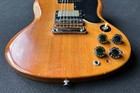 1973 Gibson Sg Standard Walnut Player Grade Vintage Electric Guitar