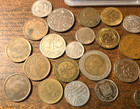 World Coin Lot 50  Mixed Foreign Coins Multi-country Estate Hoard Bulk