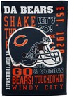 Chicago Bears Premium Garden Flag Banner  Double Sided  Fan Rules  13x18 Inch