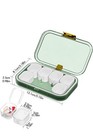 Pill Organizer Container Small Travel Pill Box Daily Pill Case Medicine Holder