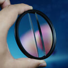 Prism Double Glass Split Diopter Blur Zoom Center Special Effect Camera Filter