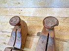 Vintage Florsheim Wooden Tree Shoe Mold Stretcher Form Insert Size 9-1 Hinged