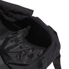 Adidas Duffel Bag Black Travel Gym Sports Weekend Workout Carry Handle Logo New