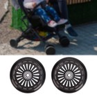 2x Baby Stroller Front Wheels Direct Replaces Assemblies Easy Installation