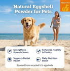 Eggshell Powder For Dogs And Cats - Natural Calcium Cat   Dog Joint Supplement -