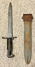 Vintage Ww2 Us M1 Garand Bayonet Pal With Scabbard