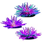 2x Silicone Glowing Artificial Fish Tank Aquarium Decor Coral Plants Ornaments