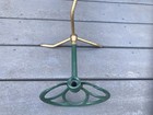Antique Cast Iron Base And Brass 3 Nozzle Lawn Sprinkler In Working Condition 