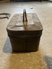 Vintage Metal Lunch Box W  Thermos And Metal Cap Inside