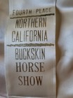  northern California Buckskin  Horse Show Ribbons Awards Equestrian Events