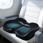 Foldable Travel Seat Cushion-with Built-in Handles   memory Foam Cushions For R   