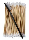 Type-iii Universal Gun Cleaning Kit- 100pc Tapered regular Swabs And Nylon Brush