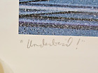 Alan Kulwicki  underbird  Sam Bass Autograph Signed Print 109 500 27 5  X 21 