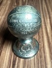 Vintage 1929 Antique Basketball Rare Unique State Champions Wallace Trophy