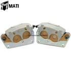 Front Left Right Brake Caliper  pads For Yamaha Yfz450 Yfz450r Yfz450x 2004-2024