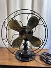 Antique Robbins   Myers Electric Fan Model 2110 Brass Blades Restored   Tested 