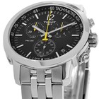 New Tissot Prc 200 Quartz Chronograph Black Men s Watch T114 417 11 057 00