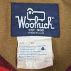 60s 70s Vtg Woolrich Mens 46 Red Plaid Wool Hunting Coat Usa Made Outdoor Jacket