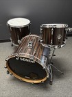 Sonor S-classix 3pc  Birch   Ebony Finish   Nice  
