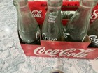 Lot Vintage Coca Cola Bottles And Coca Cola Mirror