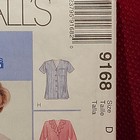Blouse Multi Style Womens Shirt Top Size D 12 14 16 Mccalls Sewing Pattern 9168