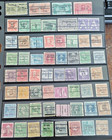 Collection 200 Overprint Us Stamps Nebraska Kansas Iowa Texas Good Mix Rarities
