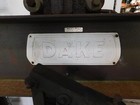 Dake 50 Ton Manual Hydraulic Press  5  Table  Metal Machine  Model 50h