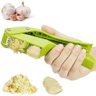 1 Pc 2-in-1 Garlic Press Crusher   Slicer Stainless Steel Kitchen Tool