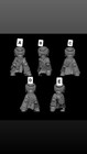 Space Marine Leg And Torso Bits Resin Set Of 5 