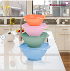 Tupperware   8-piece Heritage Square Bowl Set