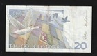 Sweden  20 Kronor  1991   P-61  Banknote